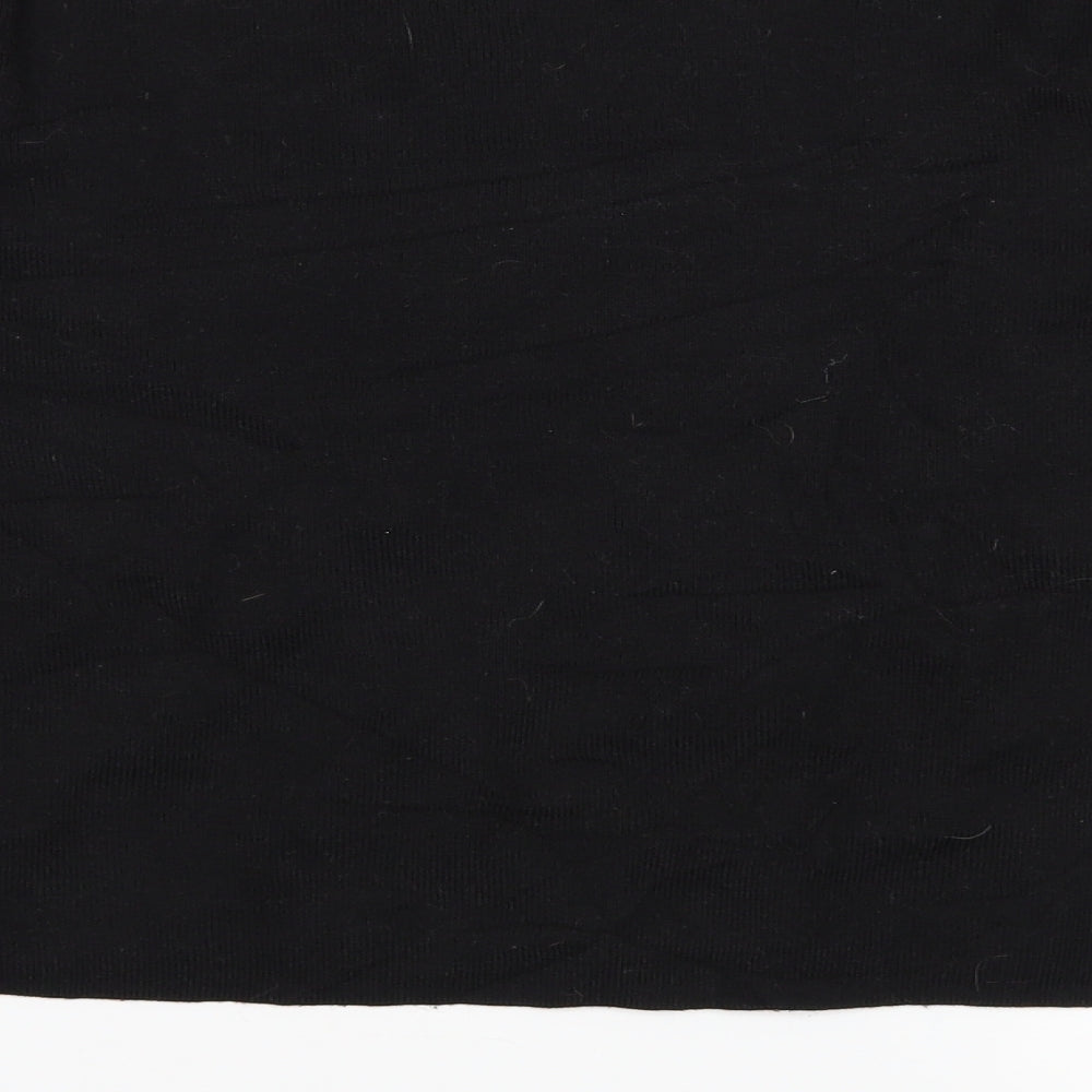 H&M Womens Black  Knit Pullover Jumper Size S
