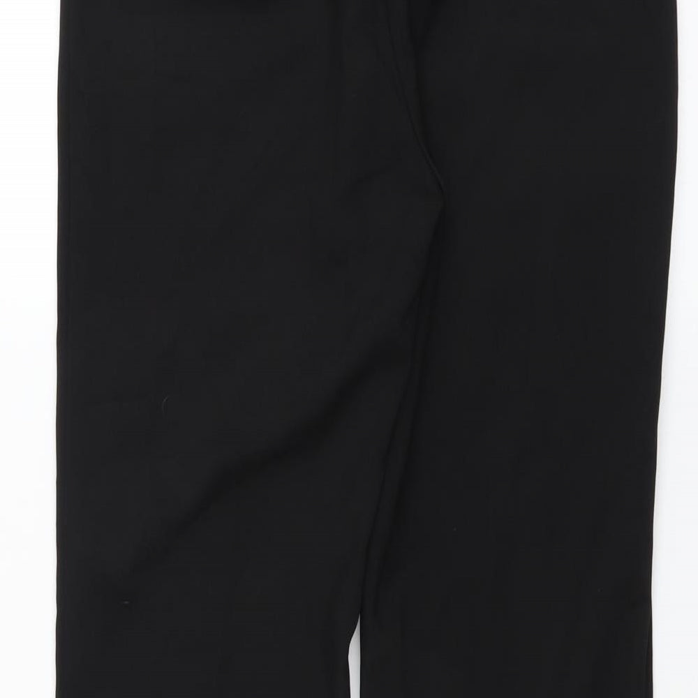 Matalan Womens Black   Trousers  Size 8 L28 in