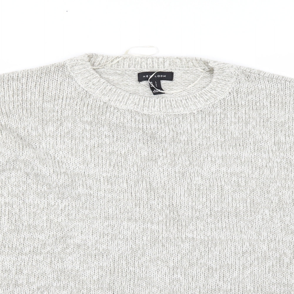 New Look Womens Beige   Pullover Jumper Size L