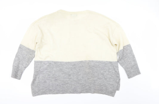 New Look Womens Beige   Pullover Jumper Size L