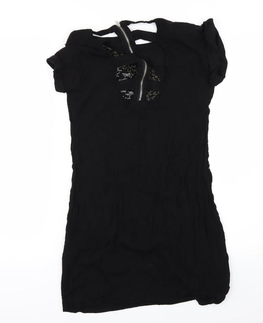 Warehouse Womens Black   Mini  Size 8