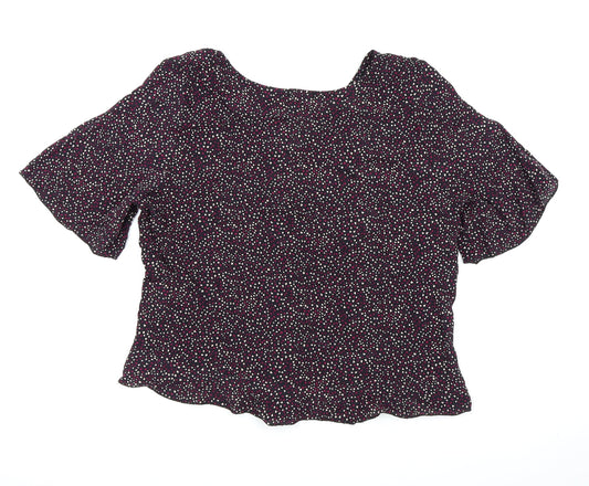 Noon Womens Black   Basic T-Shirt Size M