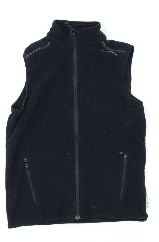Quechua Womens Black   Jacket  Size 8