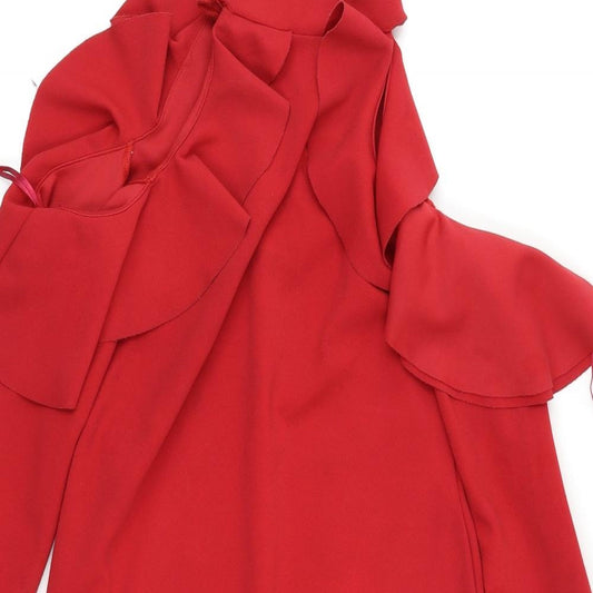 Ayanapa Womens Red   A-Line  Size 12