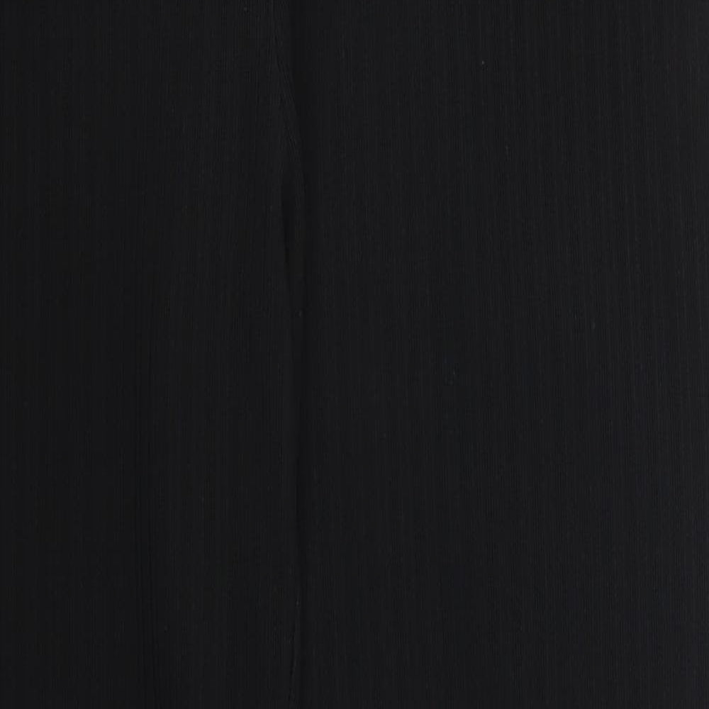 Papaya Womens Black   Trousers  Size 10 L26.5 in