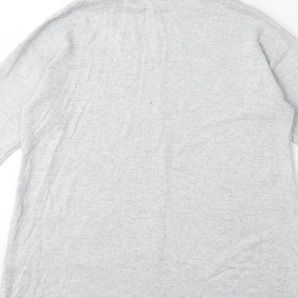 Marks and Spencer Womens Grey  Knit Pullover Jumper Size 6