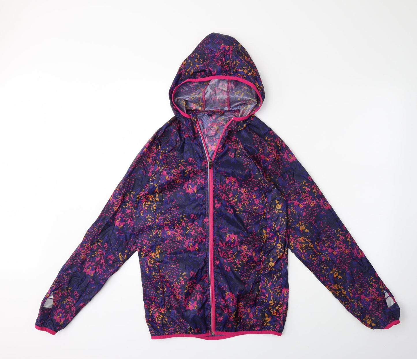 Crivit Womens Blue Floral  Jacket  Size S