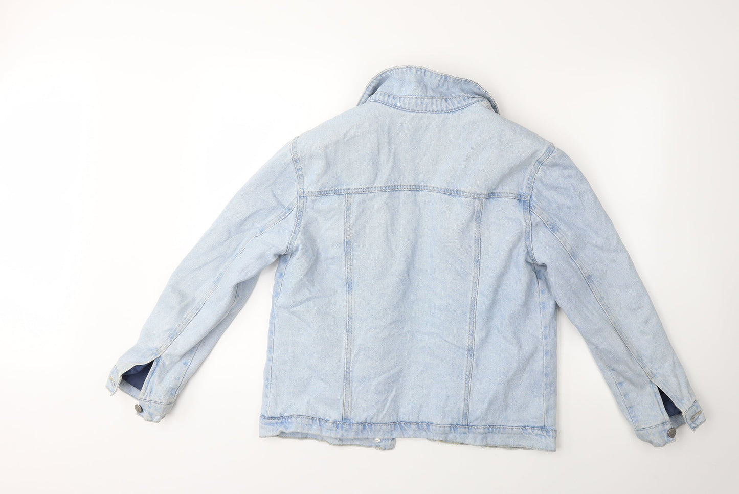 New Look Womens Blue  Denim Jacket  Size 8