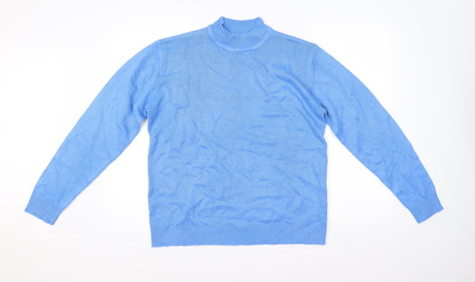 Damart Womens Blue   Pullover Jumper Size 10
