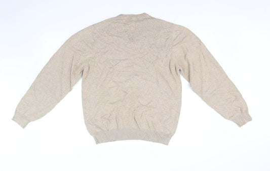 M&S Collection Womens Beige   Pullover Jumper Size M