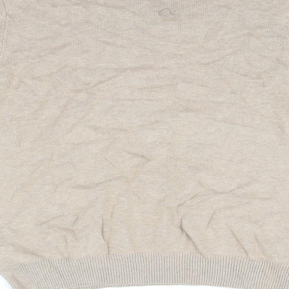 M&S Collection Womens Beige   Pullover Jumper Size M