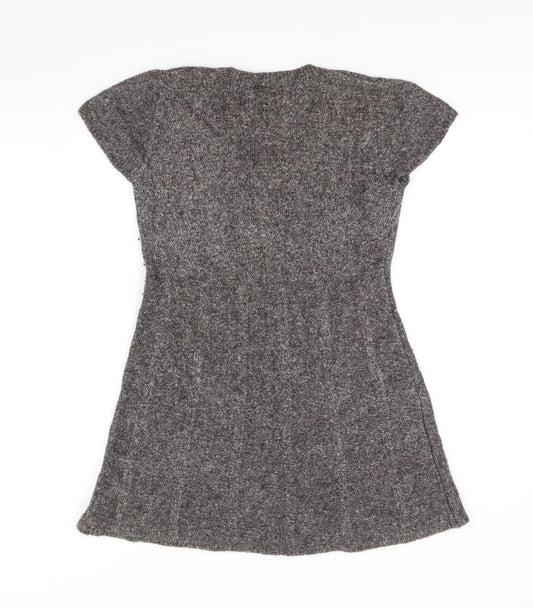Clockhouse Womens Grey   Fit & Flare  Size XS