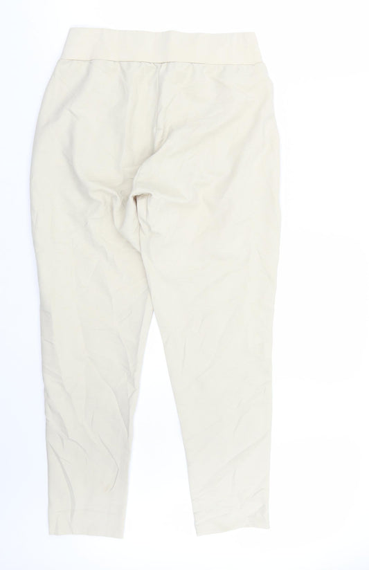 Mama Licous Womens Beige   Trousers  Size S L27 in