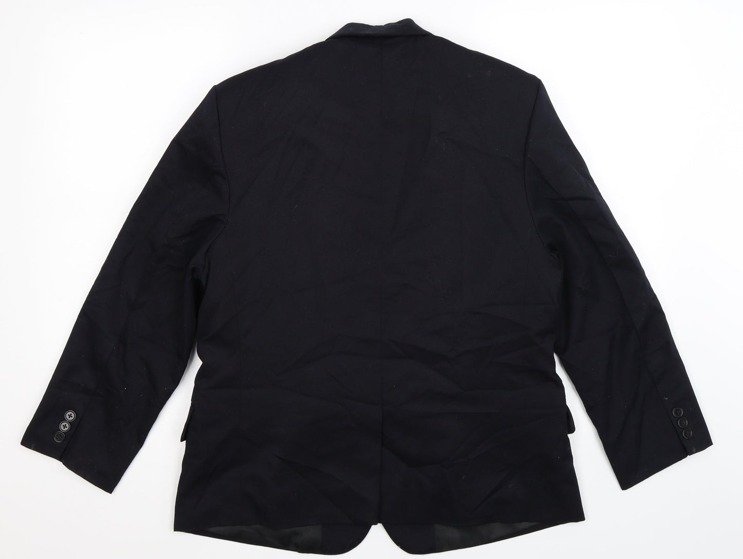 Preworn Womens Blue   Jacket Suit Jacket Size 16