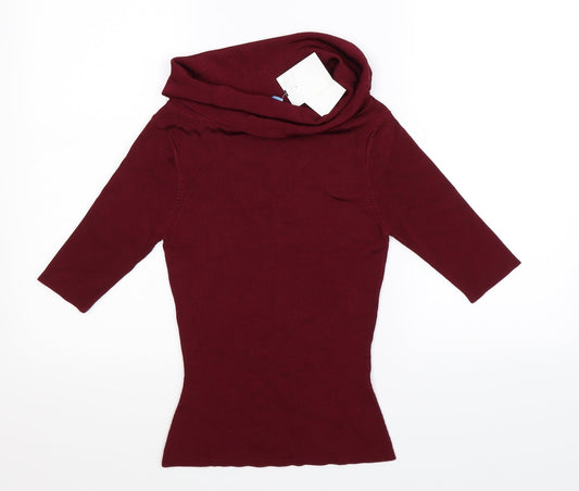 DCS Womens Brown   Pullover Jumper Size 10