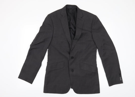 F&F Mens Grey   Jacket Suit Jacket Size 36