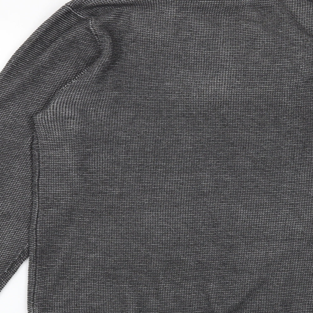 Preworn Womens Grey Geometric  Pullover Jumper Size XL