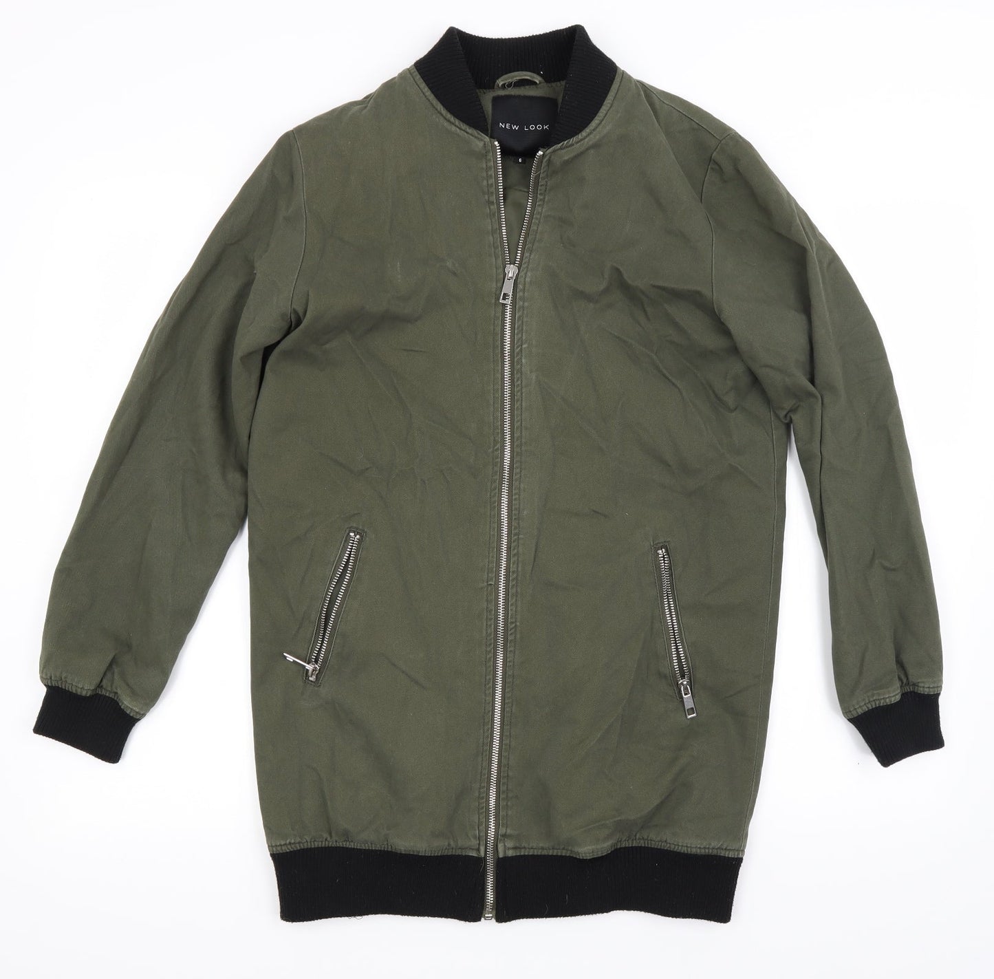 New Look Womens Green   Jacket Coat Size 6