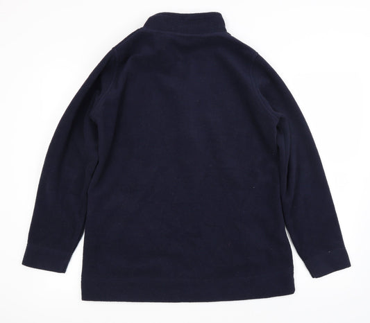 EWM Womens Blue   Full Zip Jumper Size M