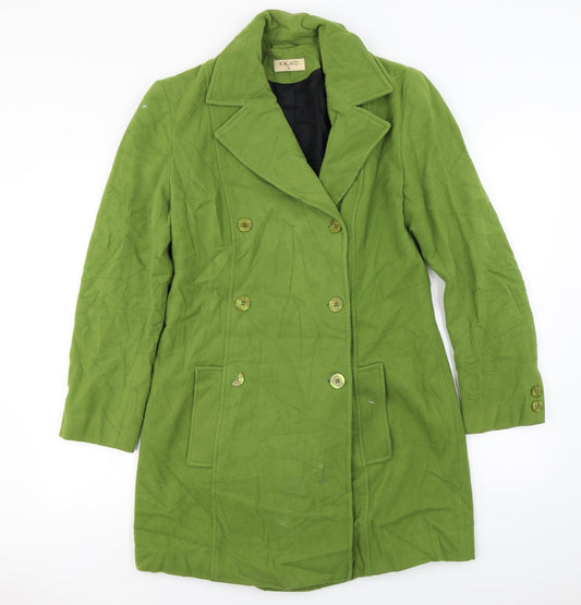 Kalico  Womens Green   Jacket Coat Size 8
