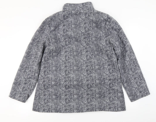 Anne De Lancay  Womens Grey   Jacket Coat Size S