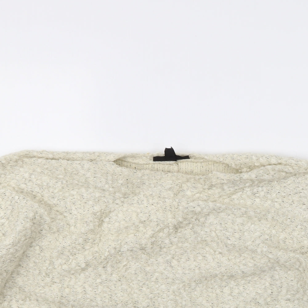 Topshop Womens Ivory   Pullover Jumper Size 8