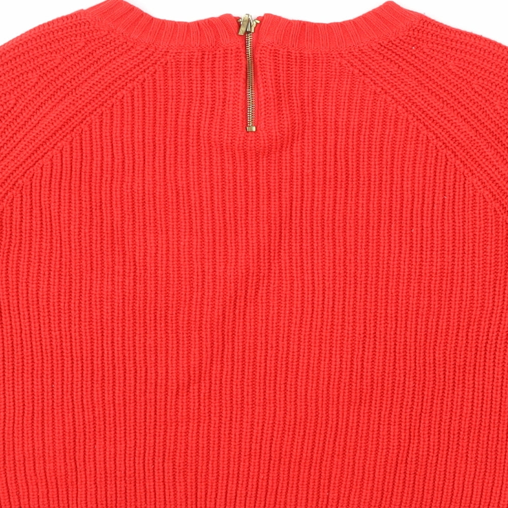 Dorothy Perkins Womens Red   Pullover Jumper Size 8