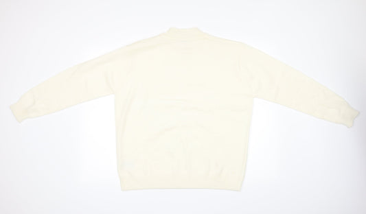 Damart Womens White   Pullover Jumper Size L