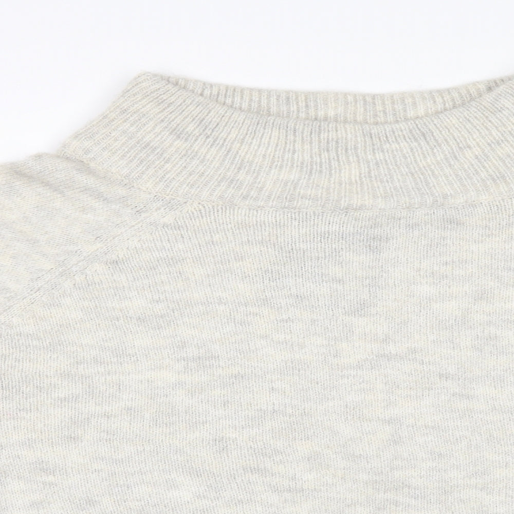 New Look Womens White   Pullover Jumper Size S