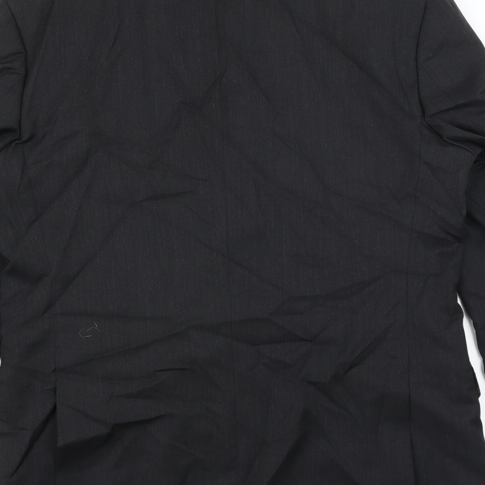 Alexander Mens Grey   Jacket Suit Jacket Size 40