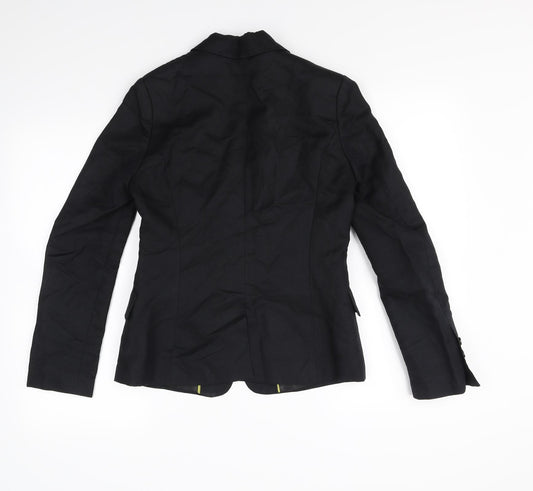 Preworn Womens Black   Jacket Blazer Size 6