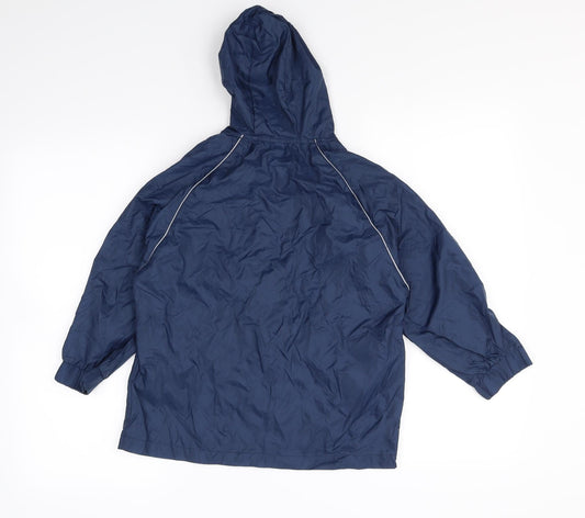 Back to school Boys Blue   Windbreaker Coat Size S