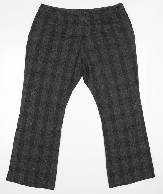 Marks and Spencer Womens Grey   Trousers  Size 36 in L27 in