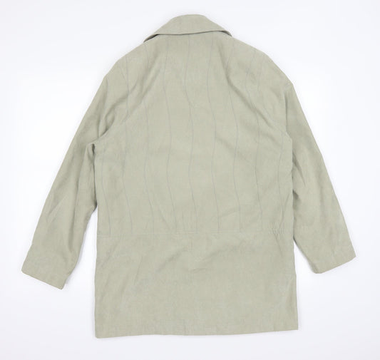 Klass Womens Green   Jacket Coat Size 10