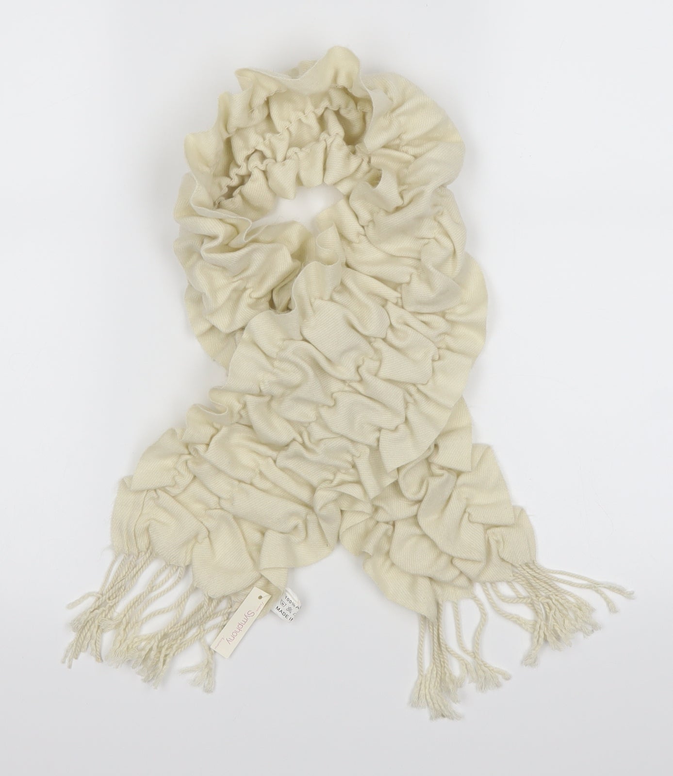 Symphony Unisex Ivory    Scarf