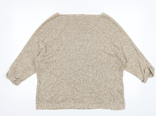 H&M Womens Brown   Pullover Jumper Size M