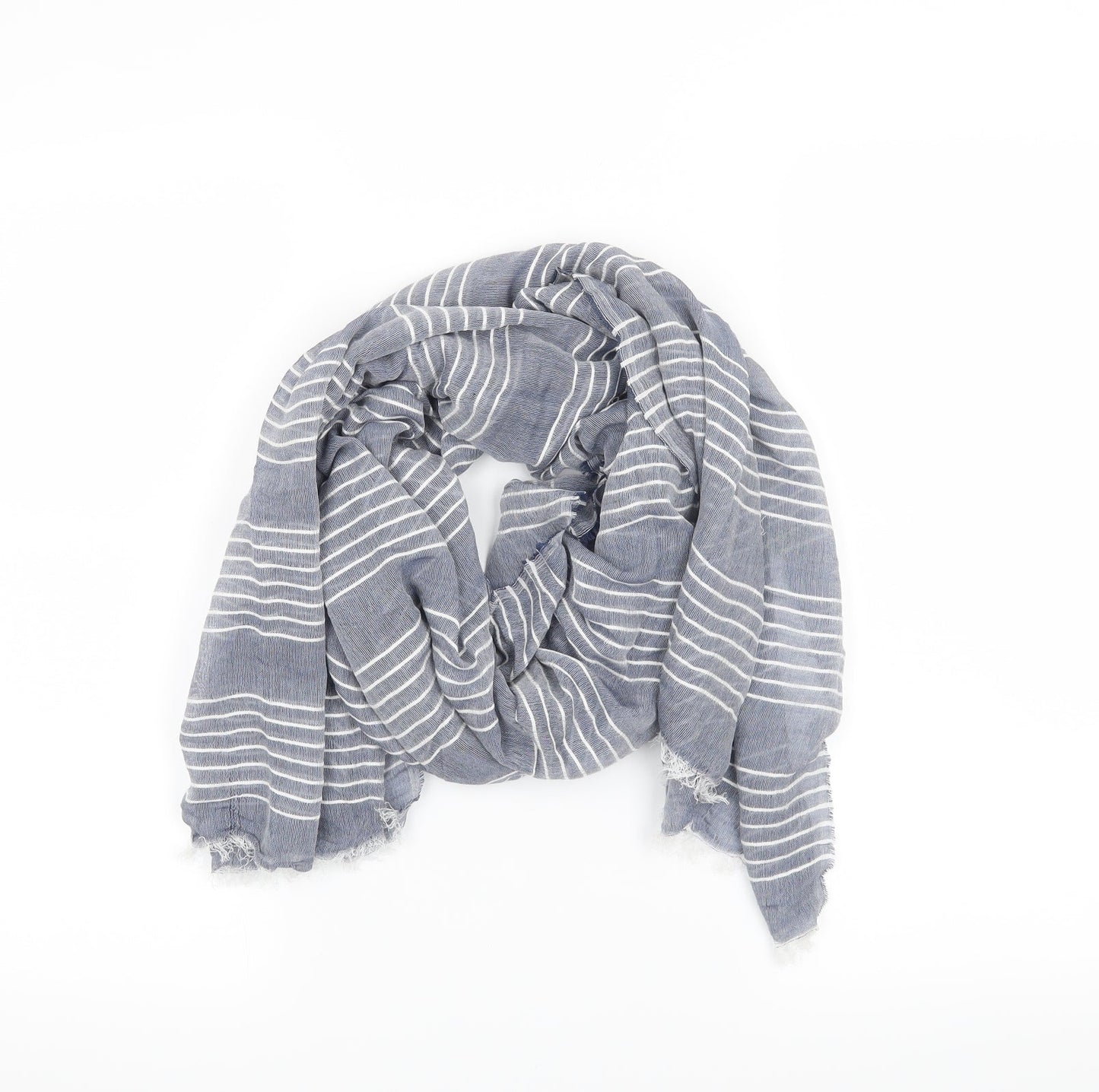 Preworn Womens Blue    Scarf