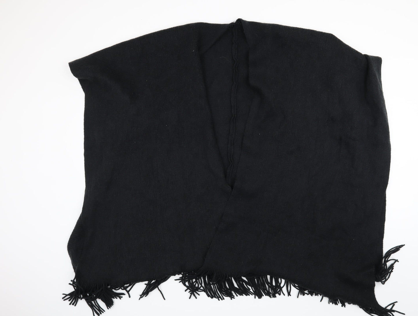 Preworn Womens Black    Shawl/Wrap
