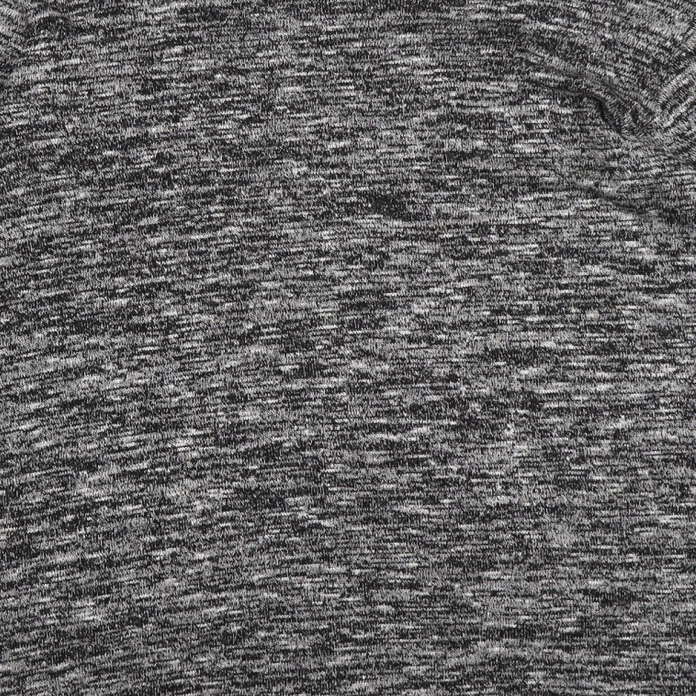 Miss Selfridge Womens Grey  Knit Pullover Jumper Size 10