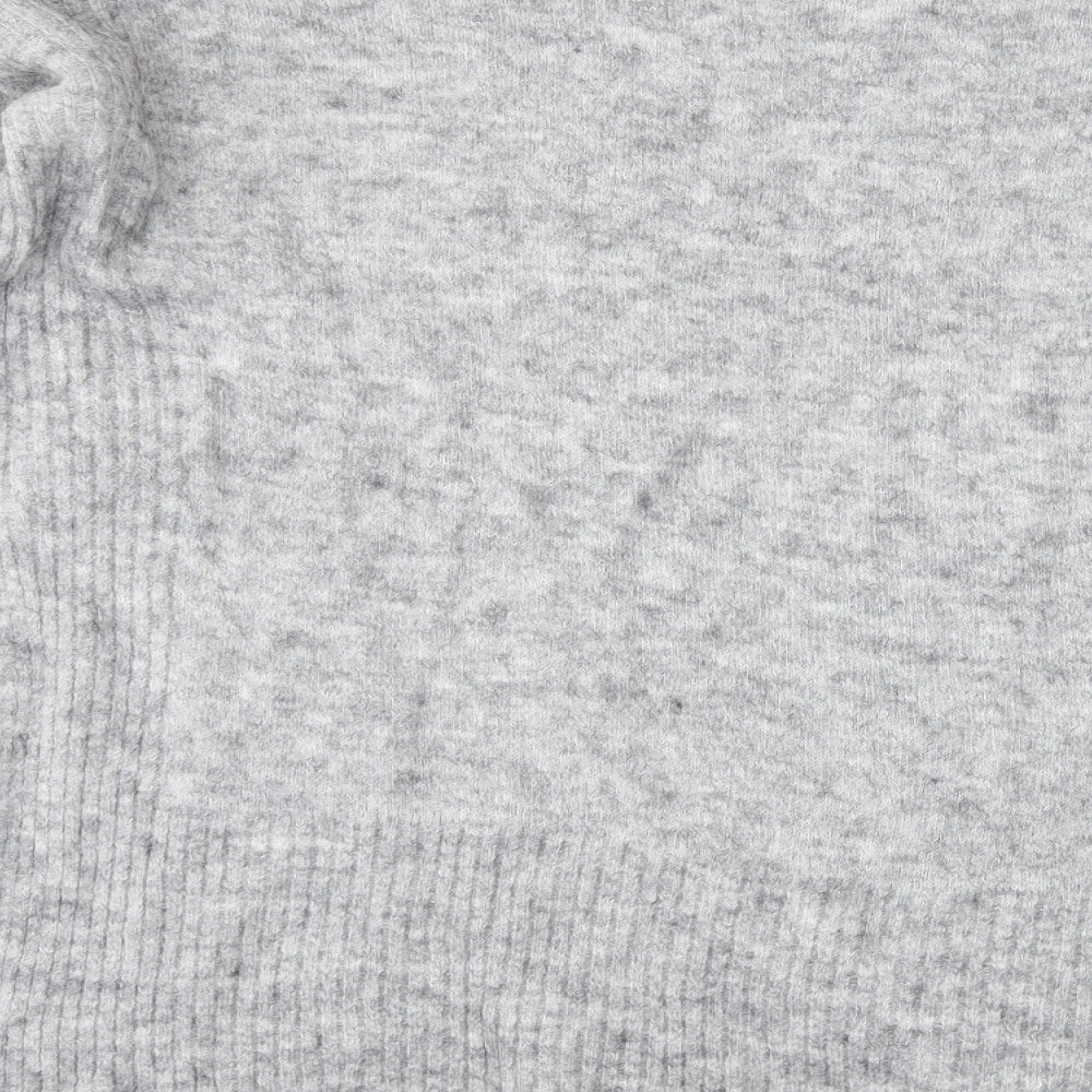 H&M Womens Grey   Pullover Jumper Size M