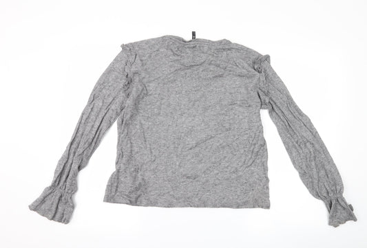 Stradivarius Womens Grey   Pullover Jumper Size L