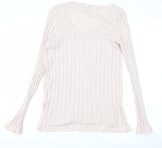 Topshop Womens Pink   Pullover Jumper Size 10