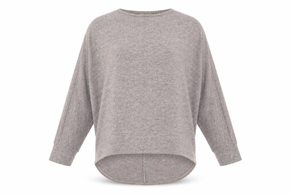 Front view of Julietta women’s pink jersey jumper, size M