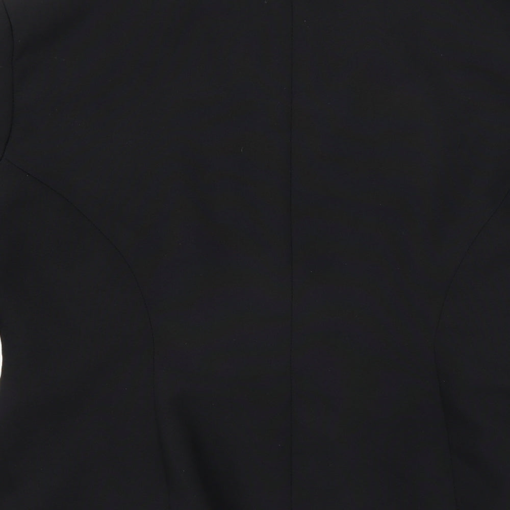 ECCO Womens Black   Jacket Suit Jacket Size 14