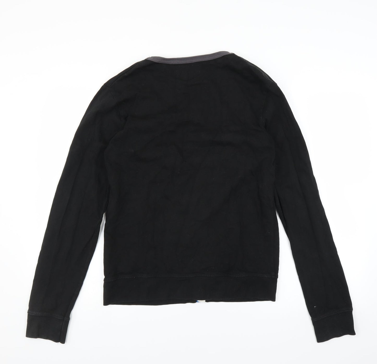 Crafted Womens Black   Cardigan Jumper Size M