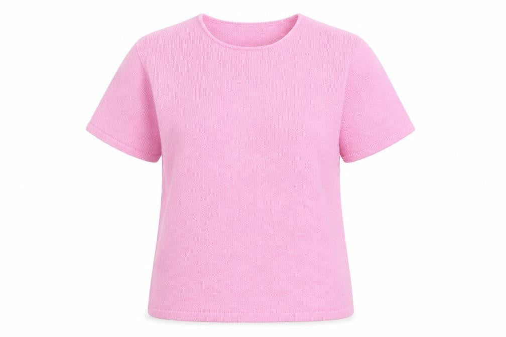 Front view of Joie De Vivre women’s pink jumper, size M
