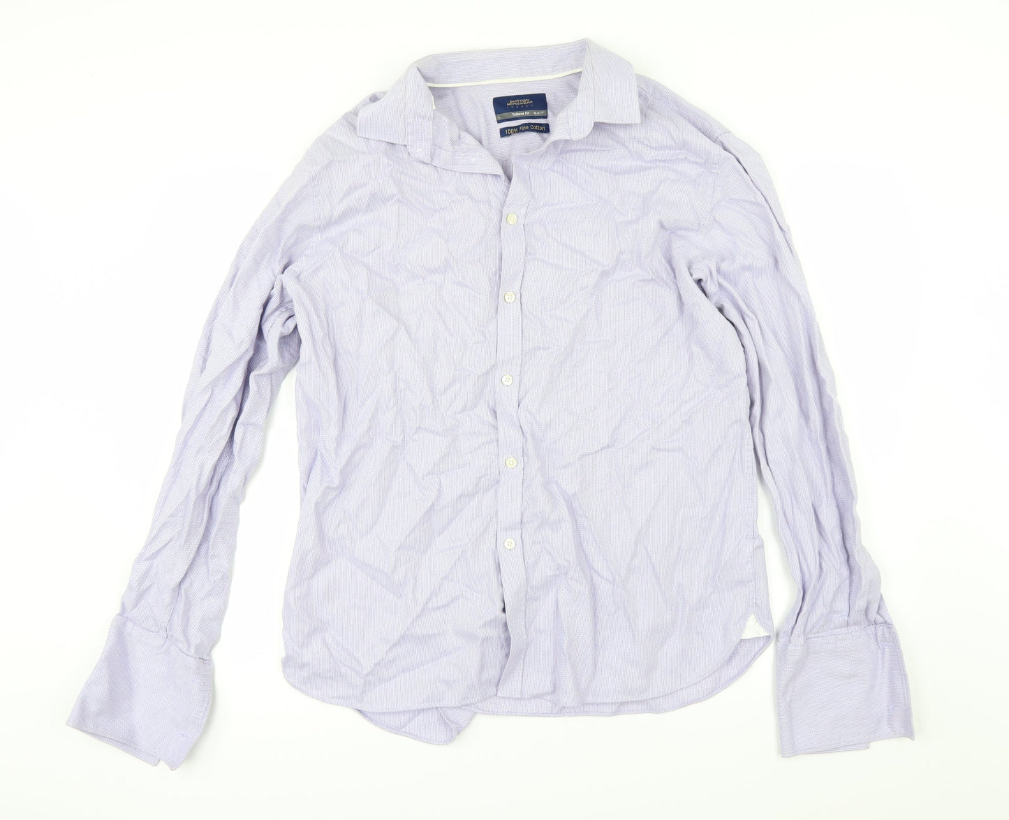 Burton Mens Purple    Button-Up Size L