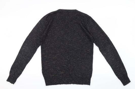 Cedar Wood State Mens Blue  Knit Pullover Jumper Size M