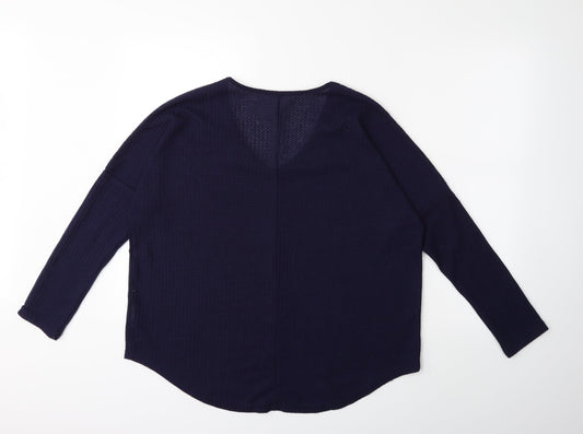 Preworn Womens Blue   Pullover Jumper Size S