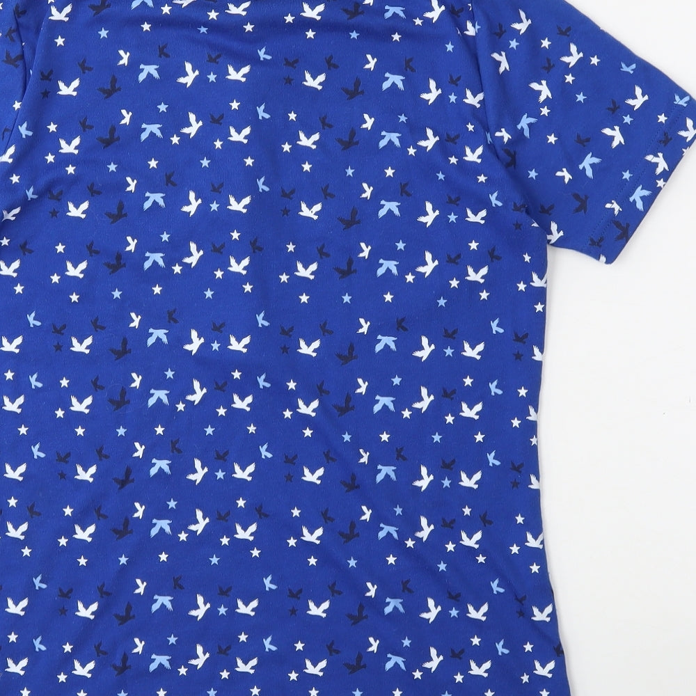 arista Womens Blue   Basic T-Shirt Size 10